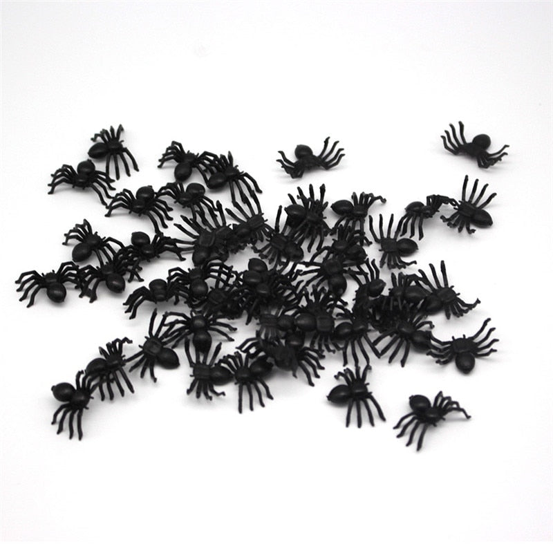 Black Spider Halloween Decorations for Haunted Houses