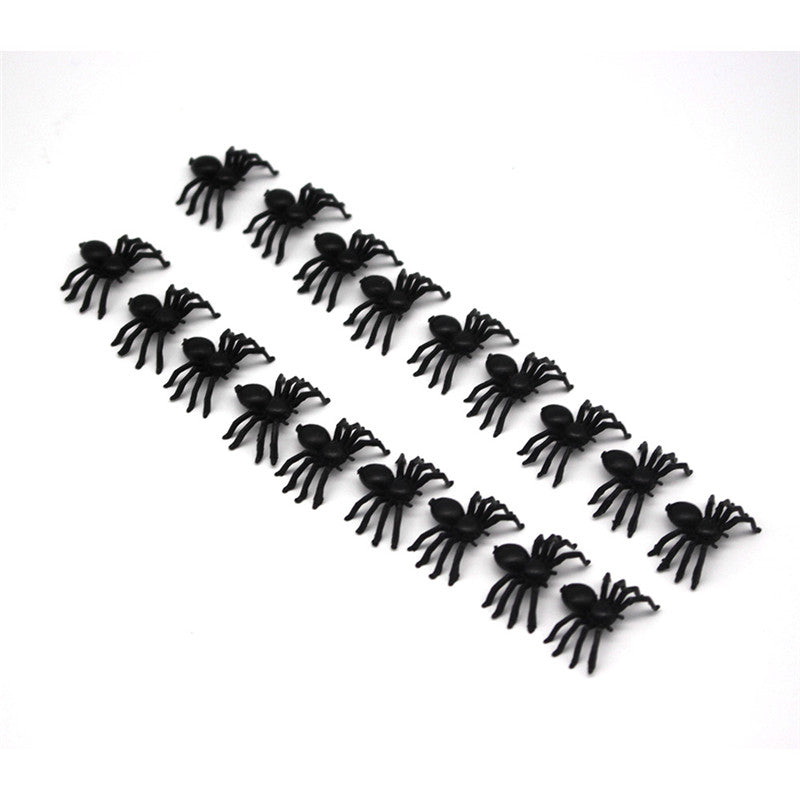 Black Spider Halloween Decorations for Haunted Houses