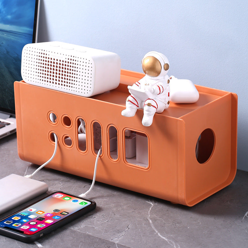 Cable Management Box for Neat, Dust-Free Charging Cables