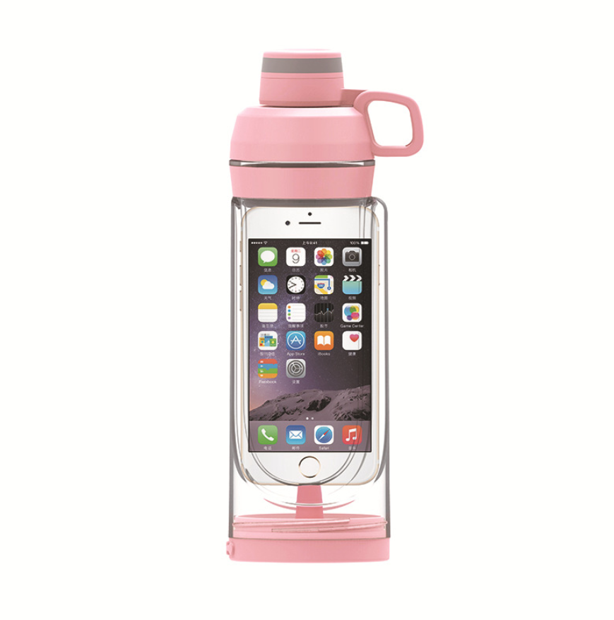 Waterproof Water Bottle With Hidden Phone Compartment
