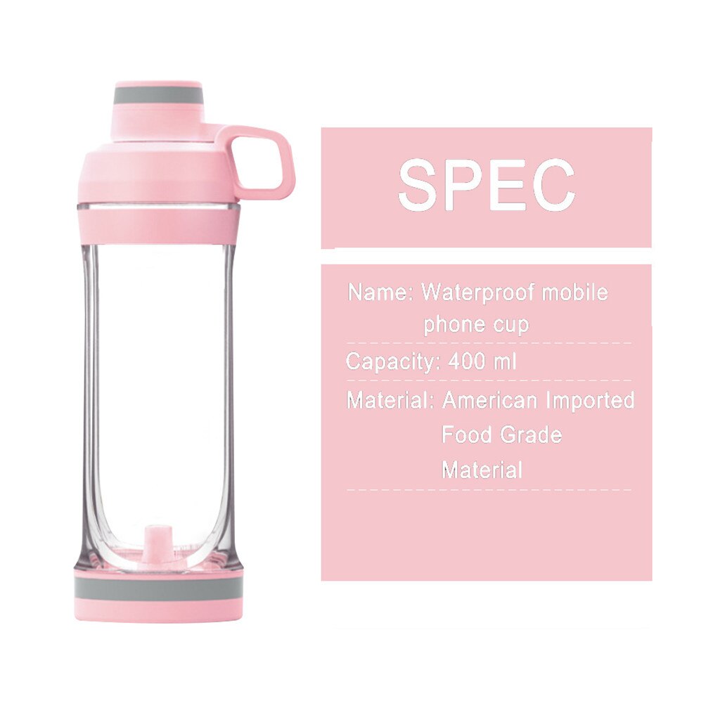 Waterproof Water Bottle With Hidden Phone Compartment