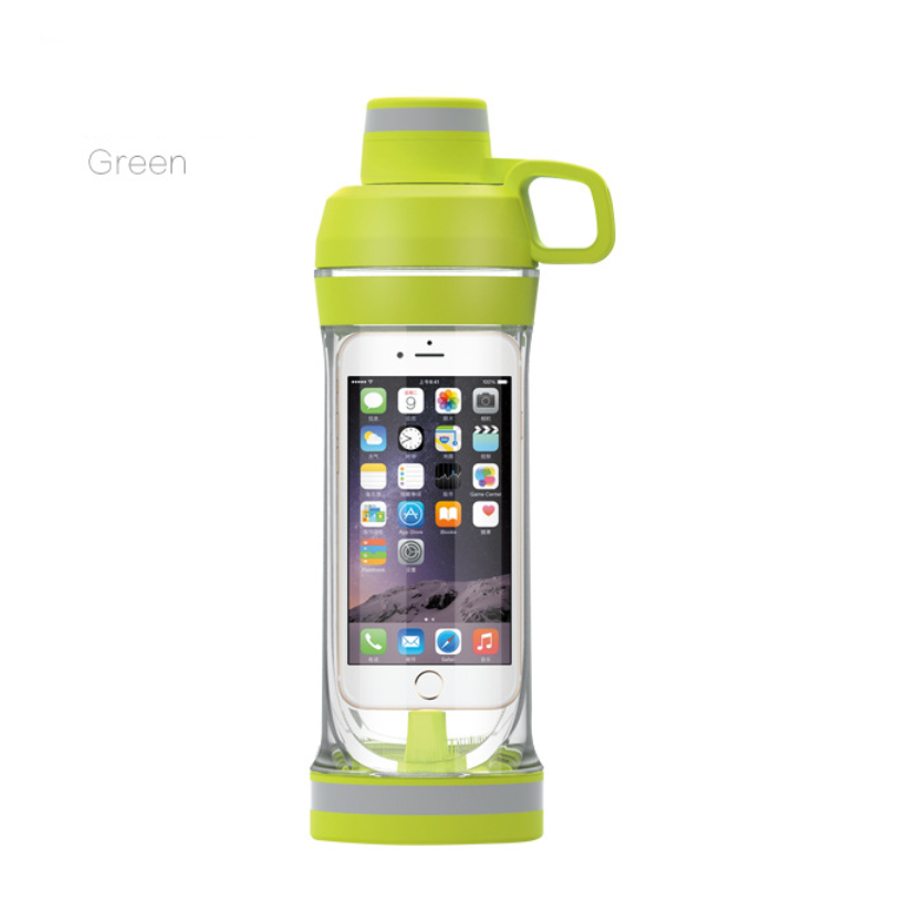 Waterproof Water Bottle With Hidden Phone Compartment