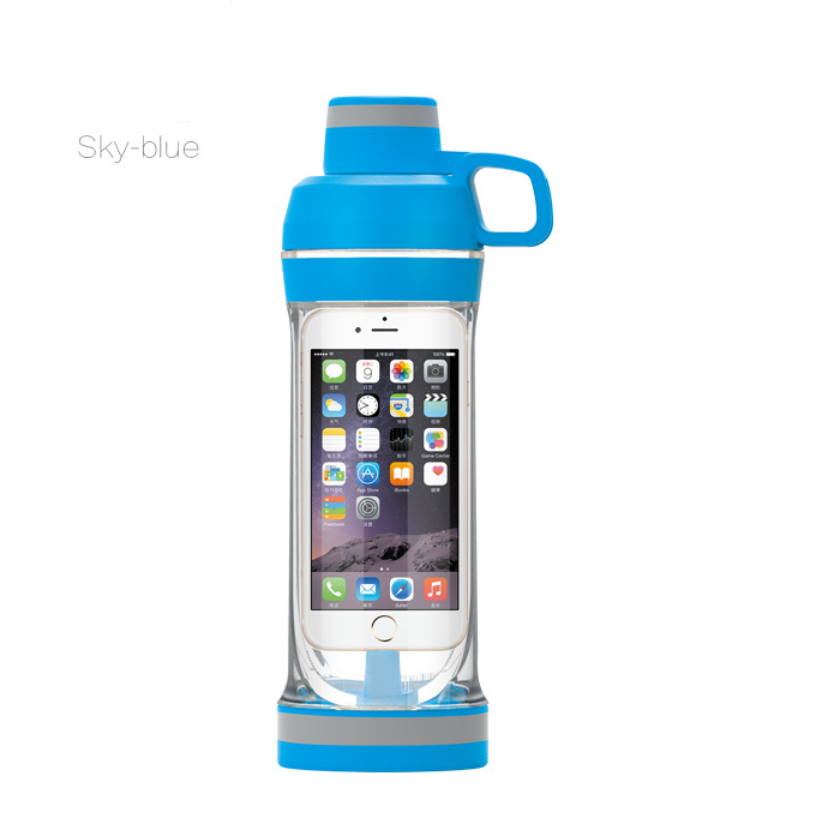 Waterproof Water Bottle With Hidden Phone Compartment
