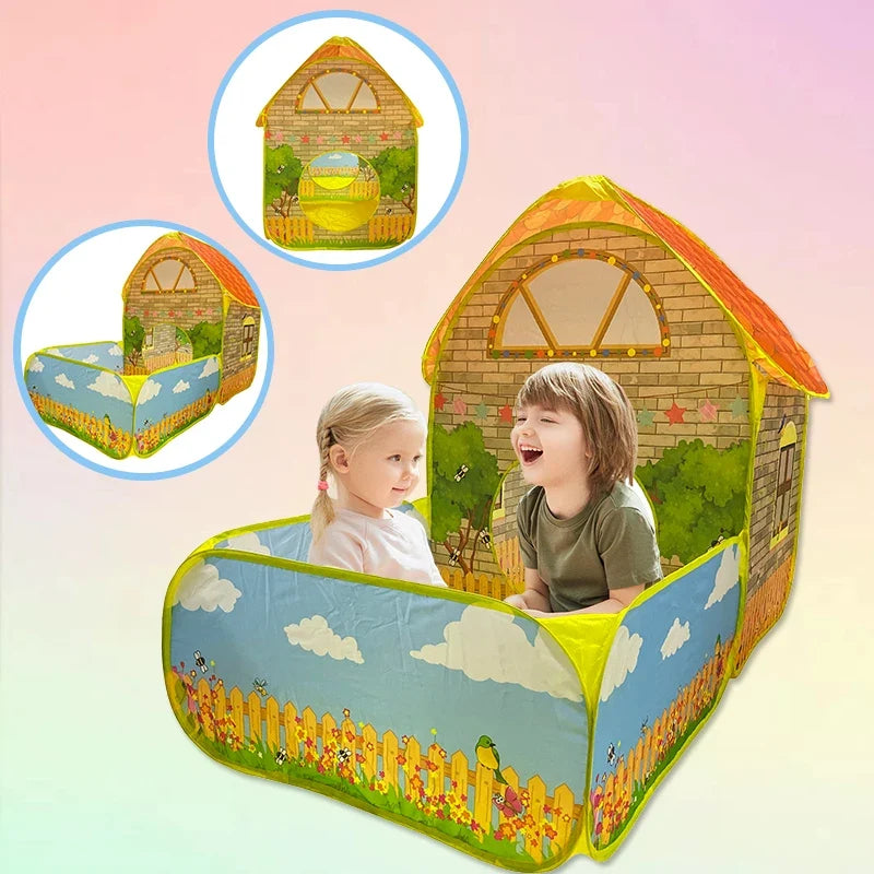 Kids Play Tent Ball Pit for Imaginative Indoor Play