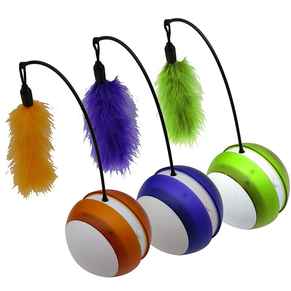 Interactive Rolling Cat Toy for Indoor Daily Exercise