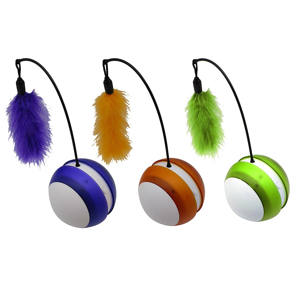 Interactive Rolling Cat Toy for Indoor Daily Exercise
