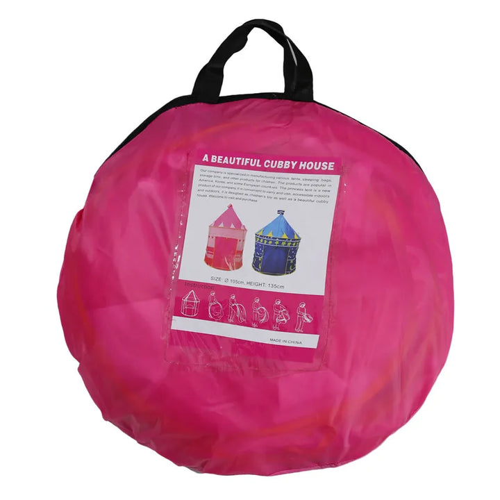 Foldable Children's Play Tent for Imaginative Indoor Play