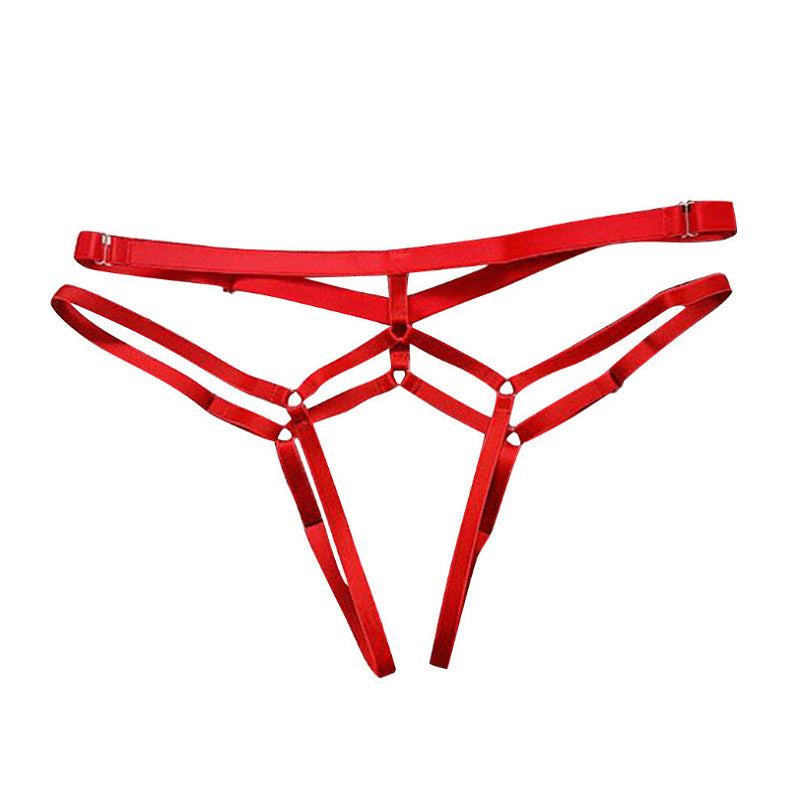 Open-Back Thong Lingerie for Striking Strappy Style