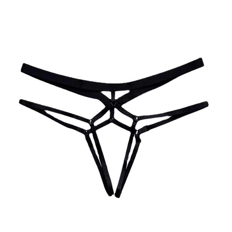 Open-Back Thong Lingerie for Striking Strappy Style