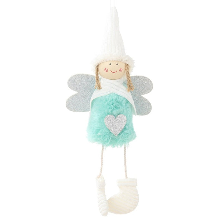 Plush Angel Christmas Ornaments For Cozy Tree Decor