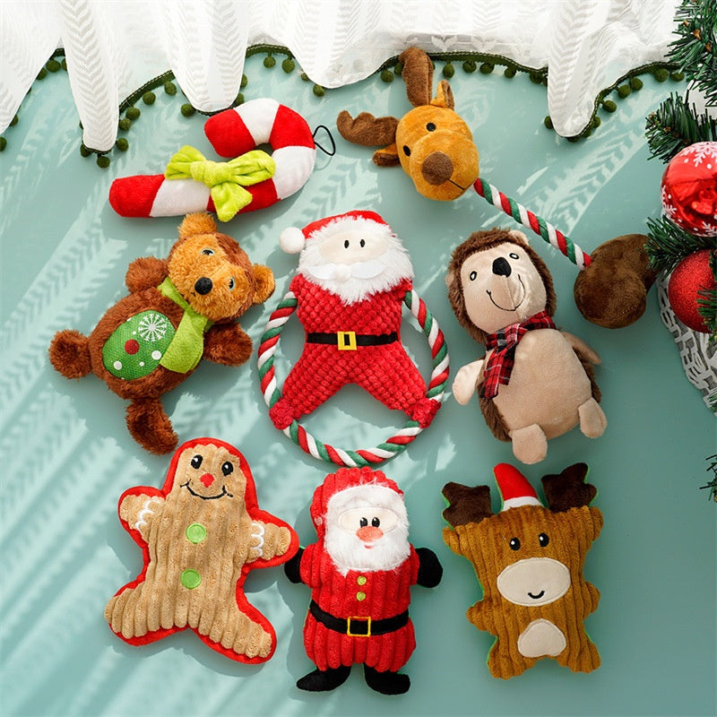 Interactive Plush Dog & Cat Toy for Boredom Relief