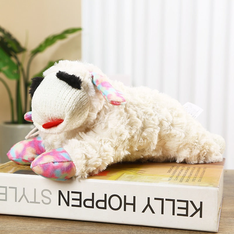 Lamb Plush Toy With Cuddly Sound for Cozy Playtime