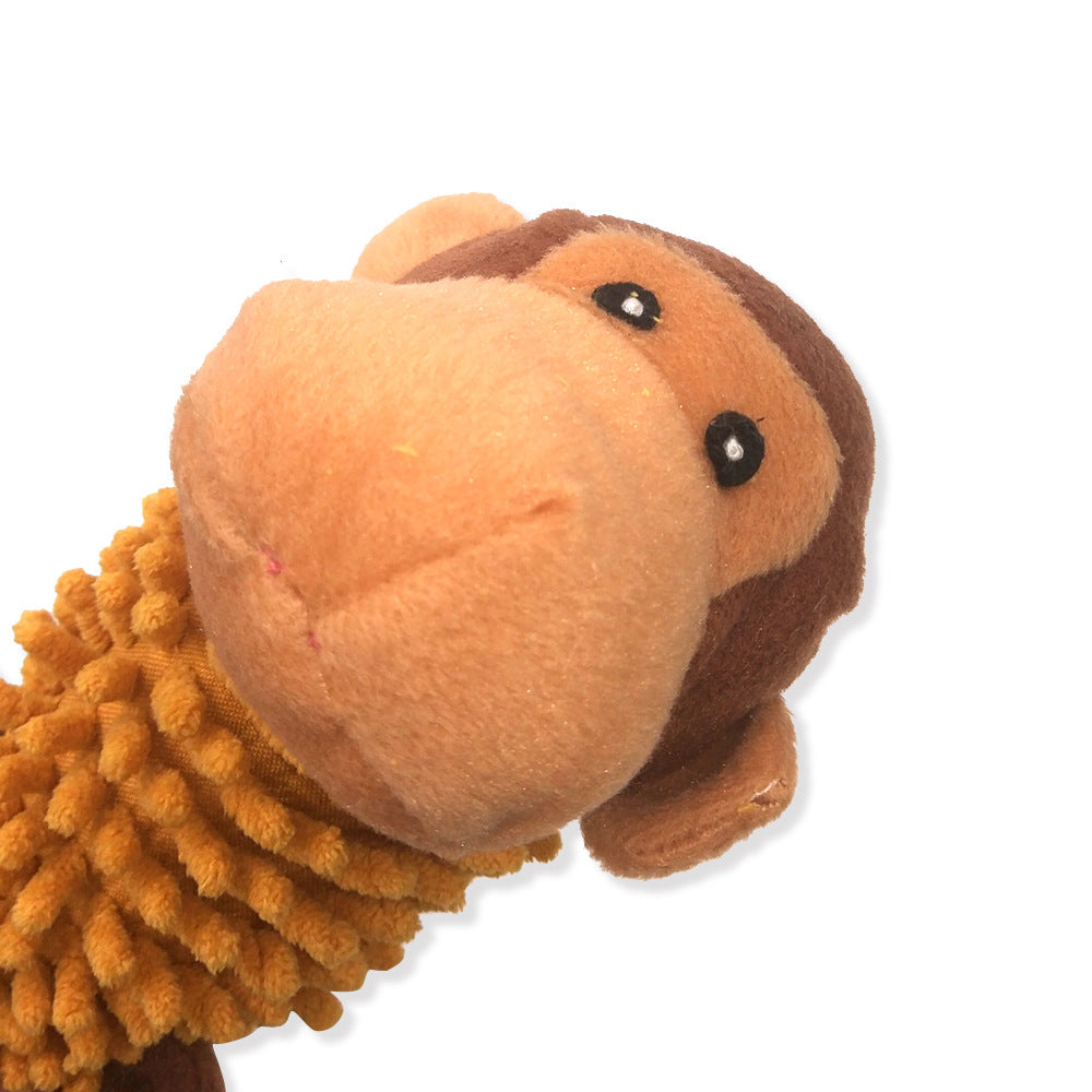 Textured Plush Dog Chew Toy for Interactive Daily Play