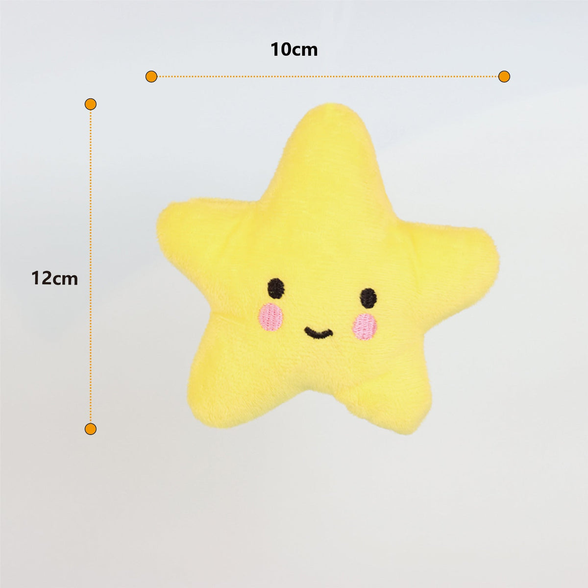 Plush Squeaky Dog Toy for Indoor Play and Happy Chewing