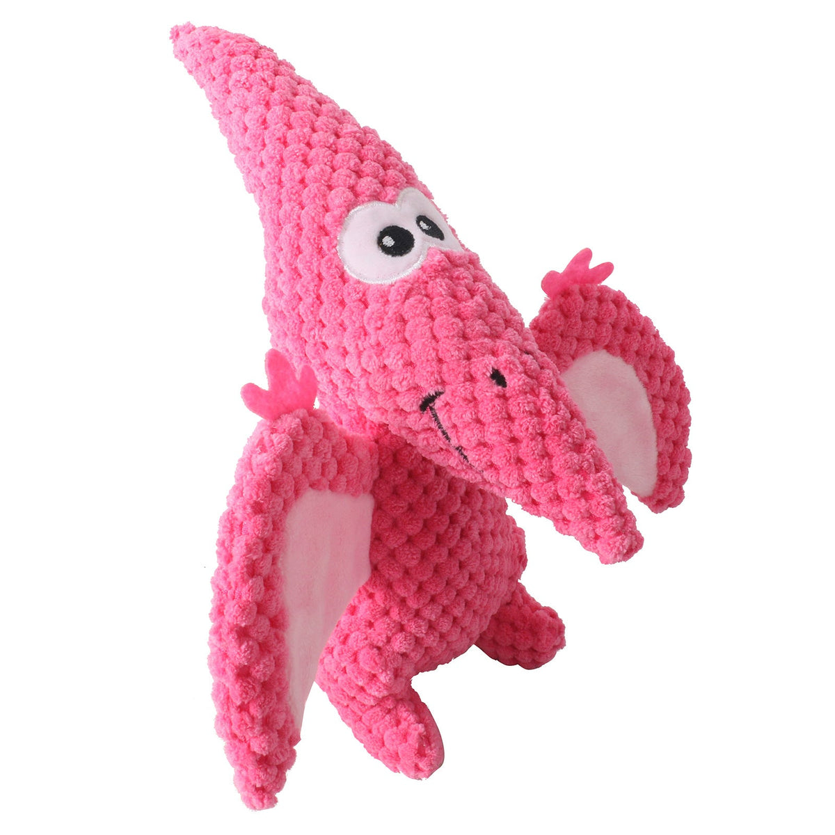 Plush Dinosaur Dog Toy for Colorful Interactive Play
