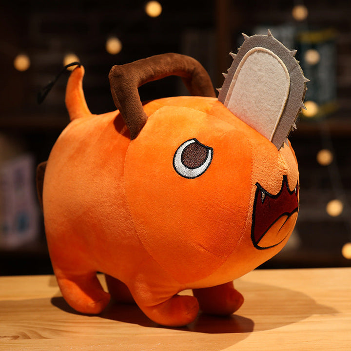 Pochita Plush Toy – Cute Chainsaw Man Fan Room Decor