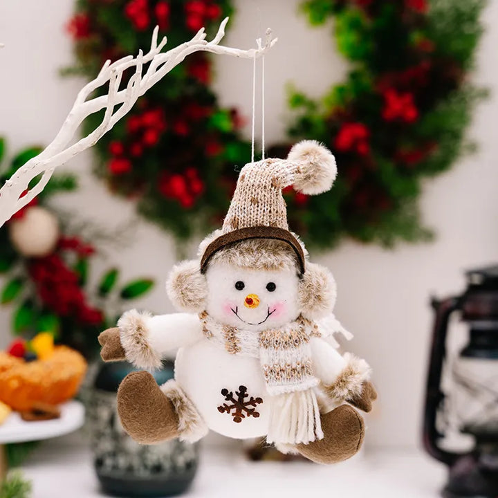 Christmas Tree Ornaments Set for Cozy Holiday Decor