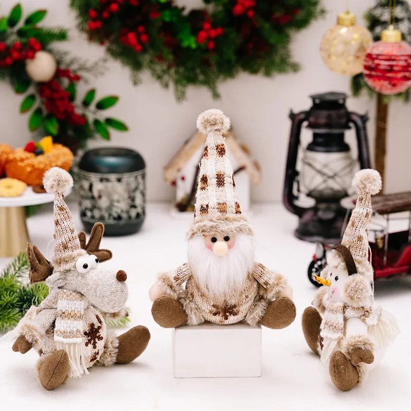 Christmas Tree Ornaments Set for Cozy Holiday Decor