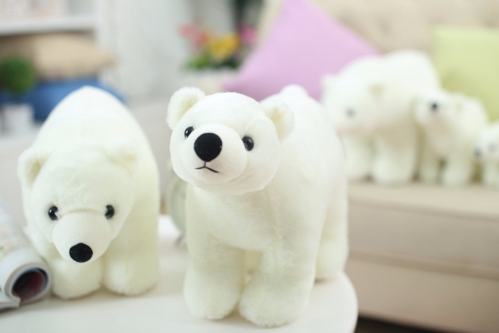 Polar Bear Plush Toy for Cozy Cuddles and Nursery Décor