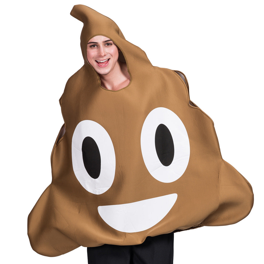 Poop Emoji Costume for Funny Halloween Party Laughs