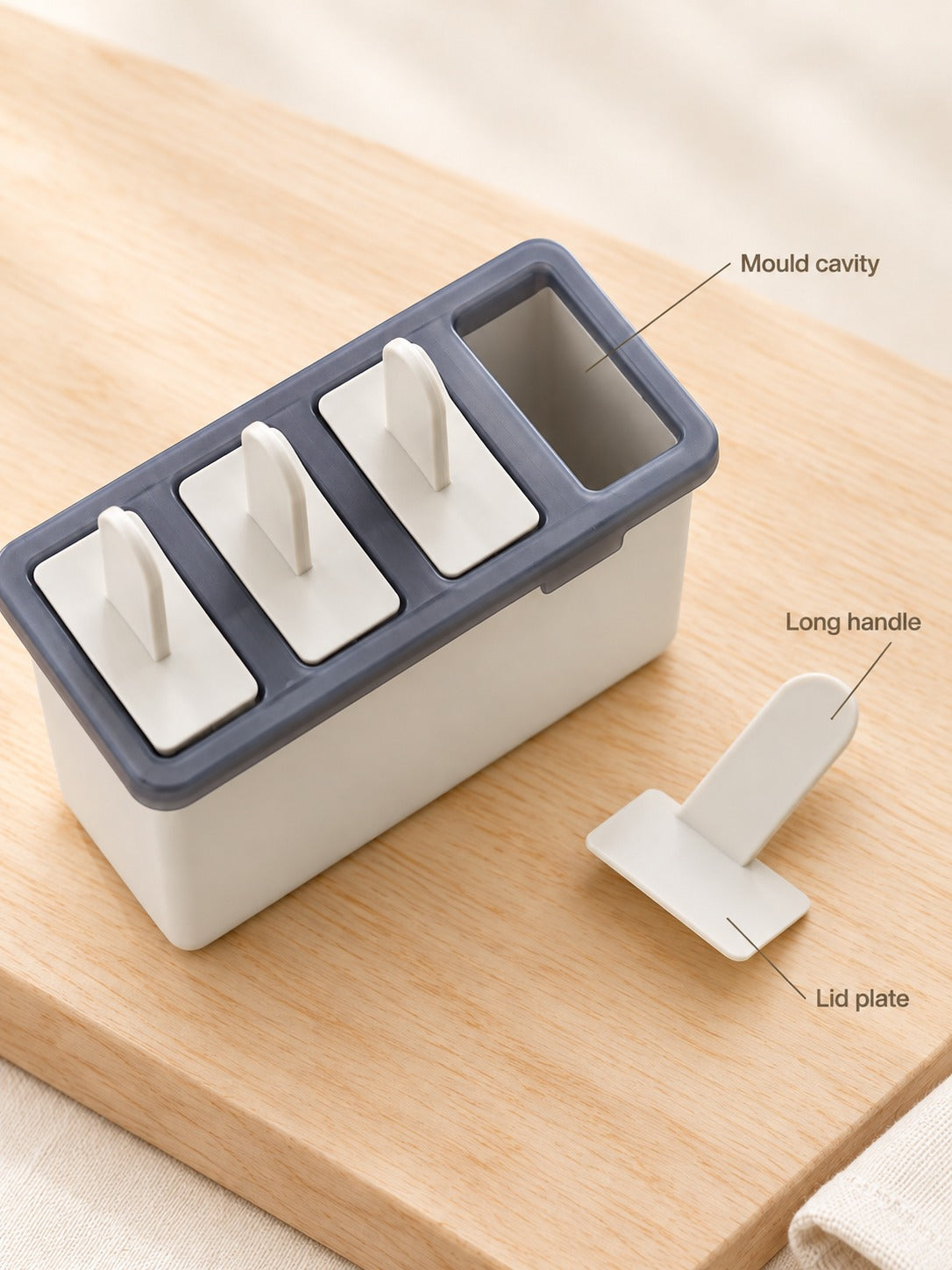 Popsicle Mould Box Set with Long Easy-Release Handles