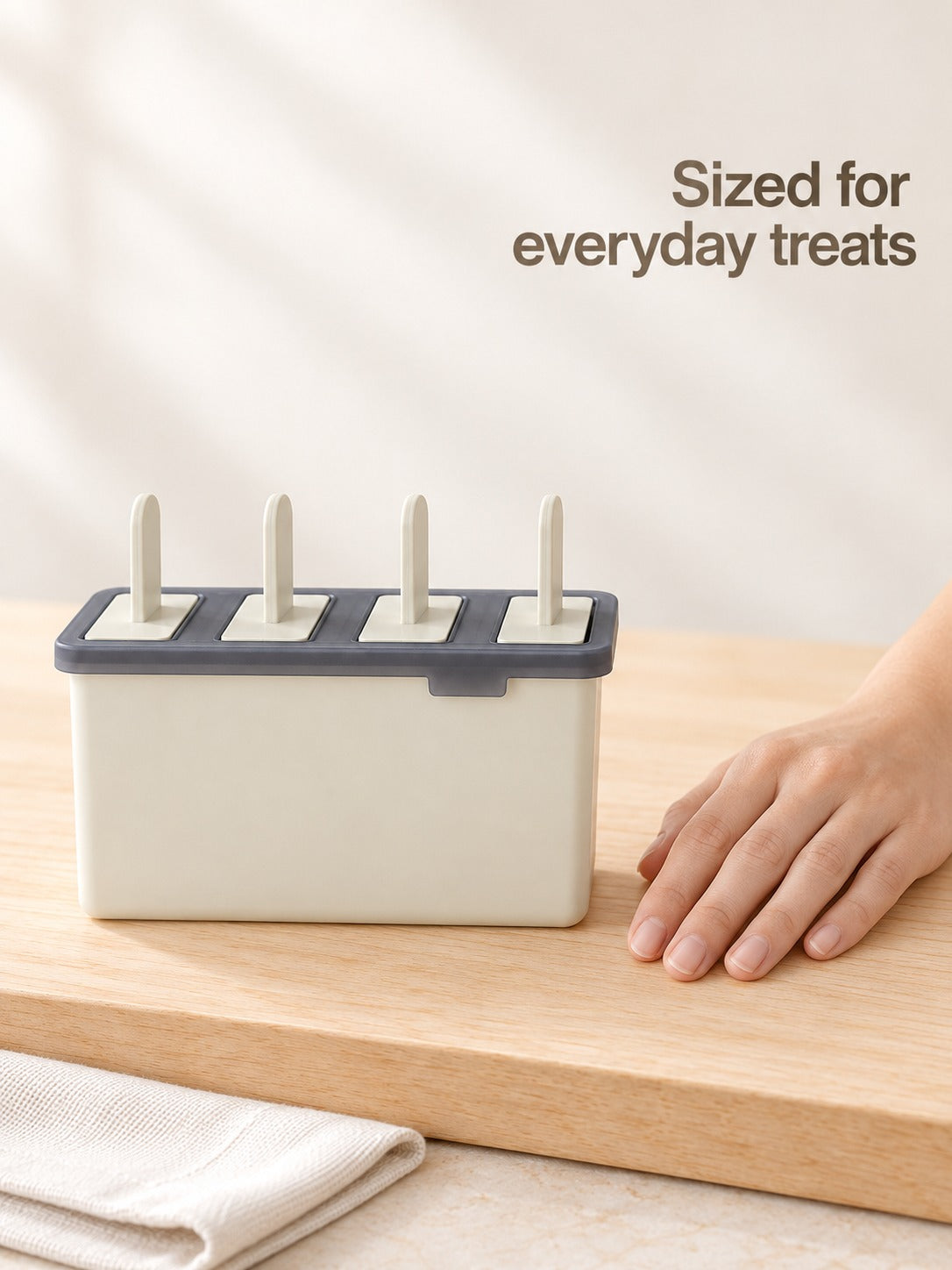 Popsicle Mould Box Set with Long Easy-Release Handles