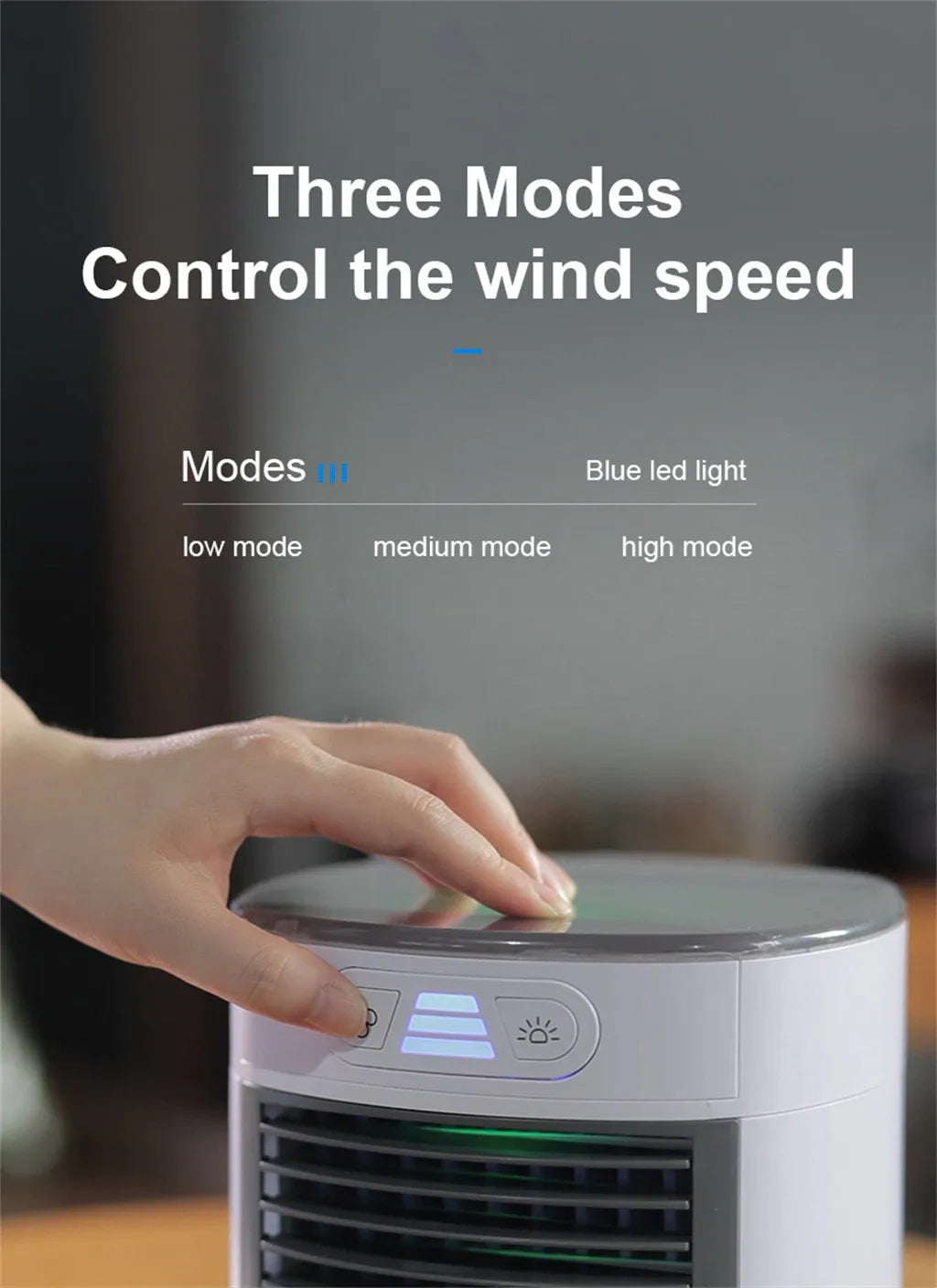 USB Desktop Personal Air Cooler Fan for Desk Cooling