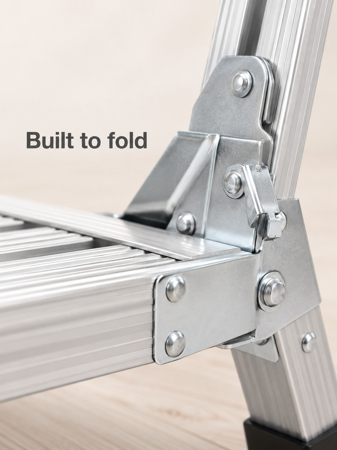 Portable Aluminum Folding Work Platform, 225 lb Rated