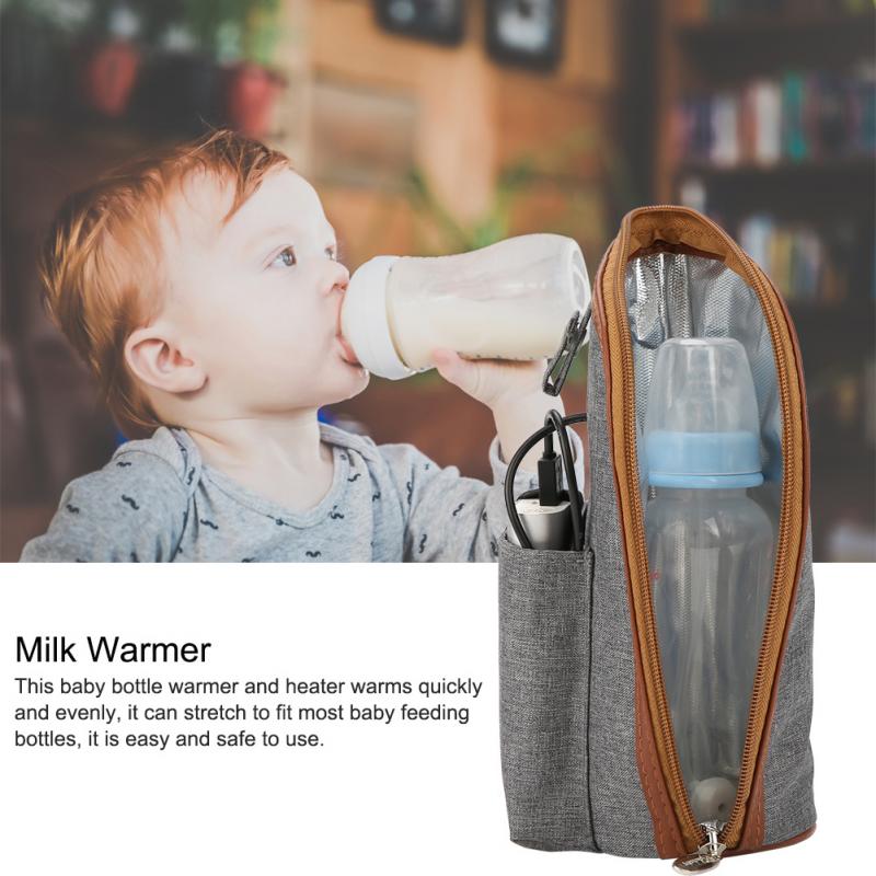 Portable USB Bottle Warmer for Travel Bottle Feeding
