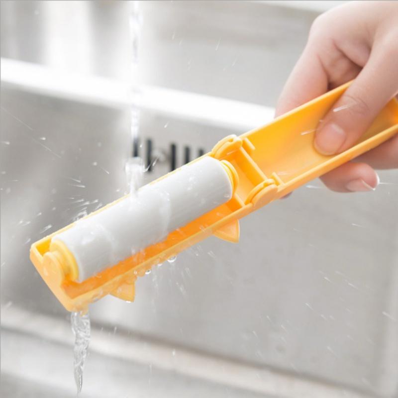 Cat-Face Pet Hair Roller: Portable Lint Remover Tool