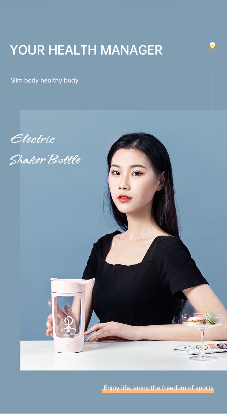 Portable Smoothie Blender Bottle for Gym and Commute