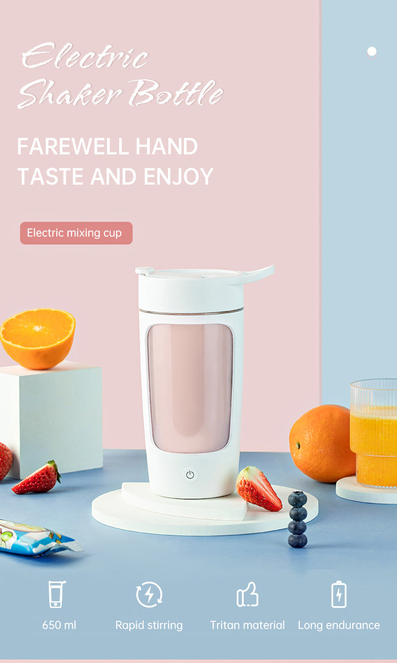 Portable Smoothie Blender Bottle for Gym and Commute