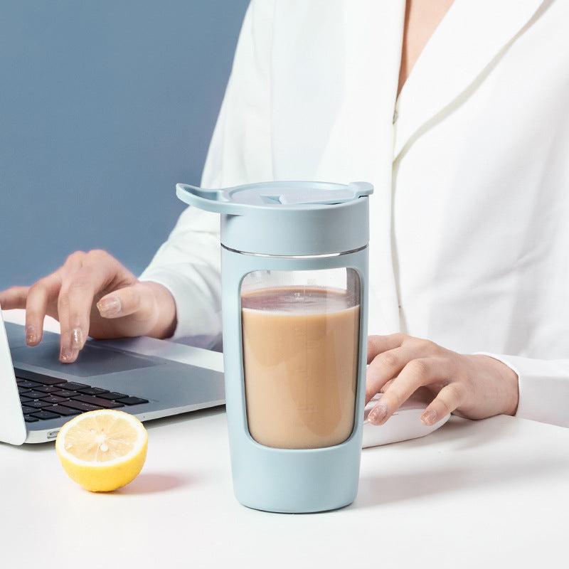 Portable Smoothie Blender Bottle for Gym and Commute