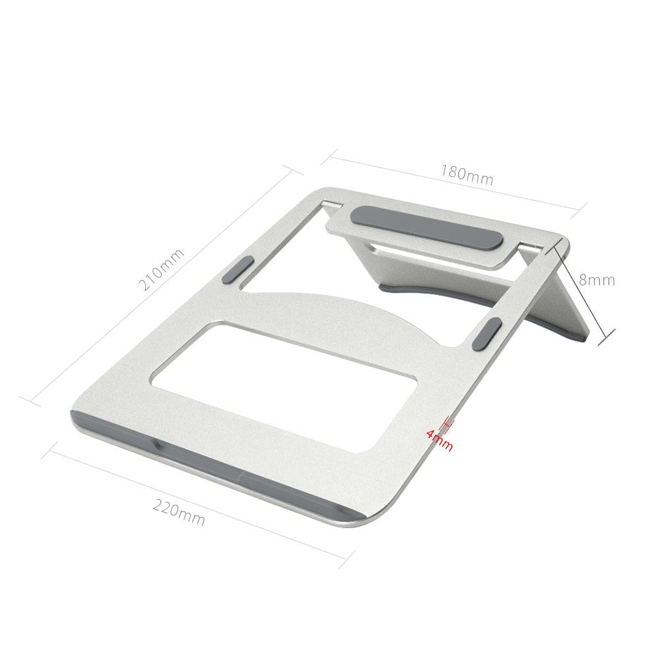 Foldable Aluminum Laptop Stand for MacBook and iPad