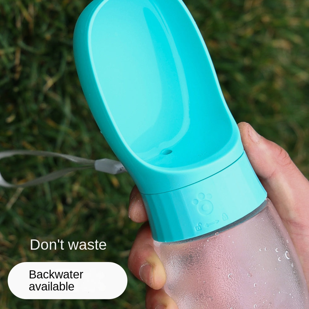 Portable Dog Water Bottle With Leak-Proof Travel Cup