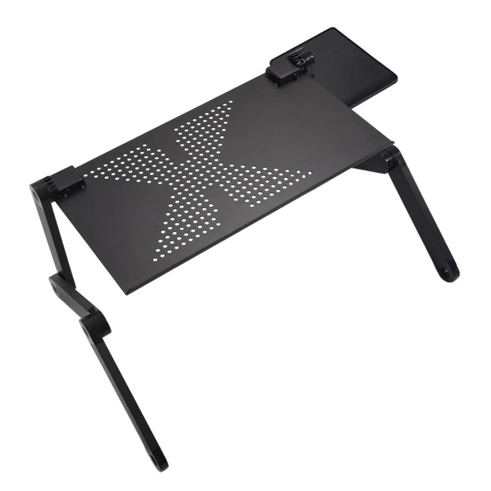 Adjustable Foldable Laptop Table for Bed and Sofa Use