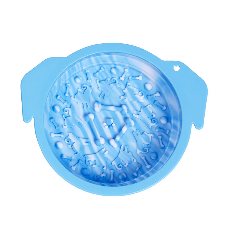 Portable Slow-Feeding Dog Bowl & Lick Mat for Travel