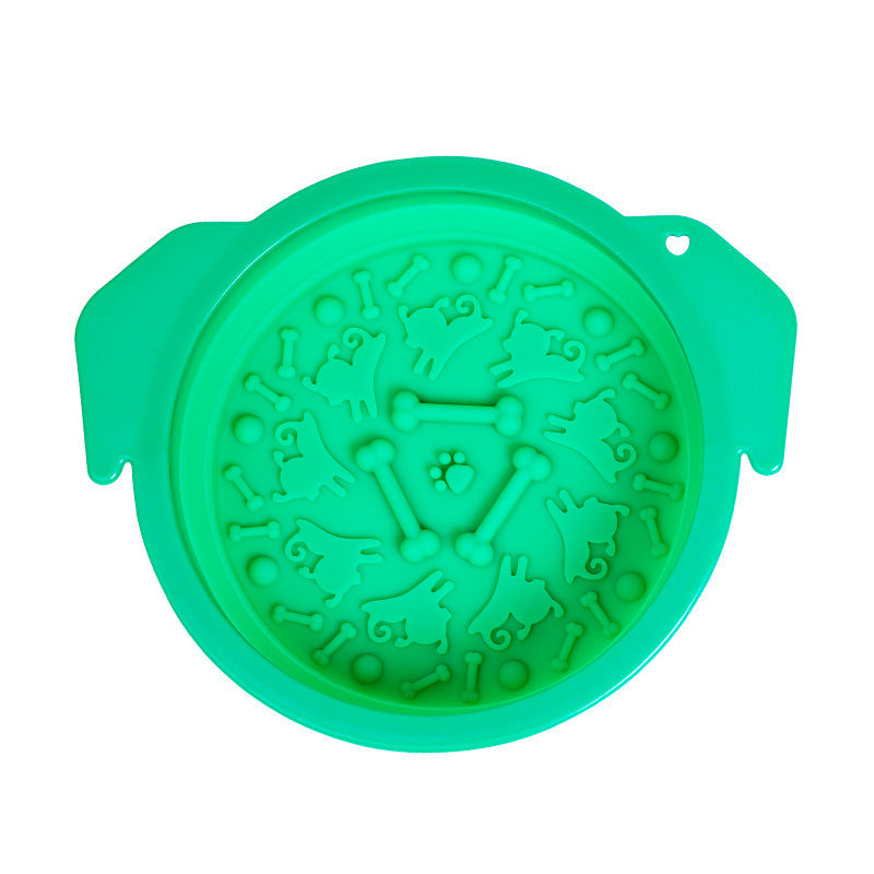 Portable Slow-Feeding Dog Bowl & Lick Mat for Travel