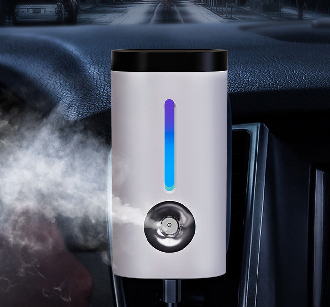 Portable Mini Car Humidifier with LED Light for Cabin