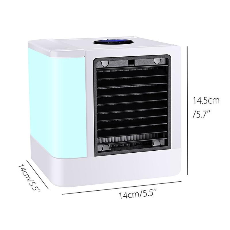Portable USB Mini Air Cooler Fan for Desk & Bedside