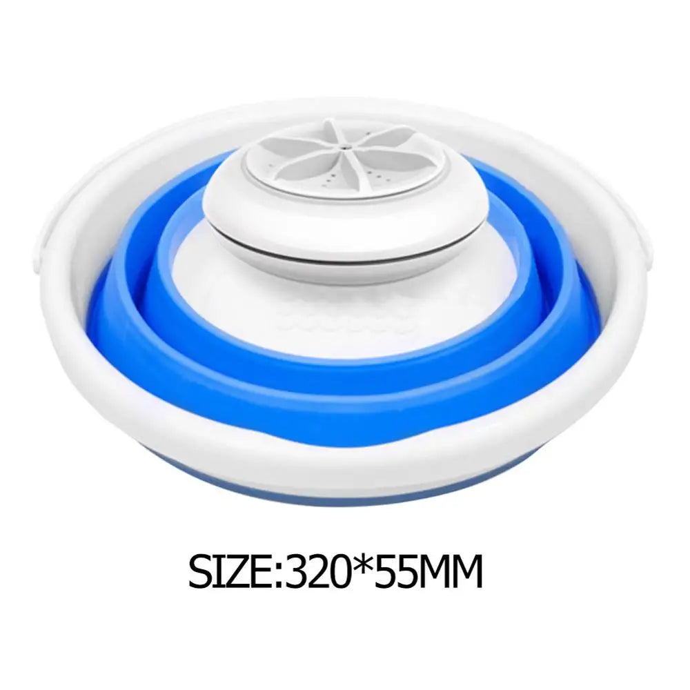 Portable Mini Washing Machine for Travel & Dorm Laundry