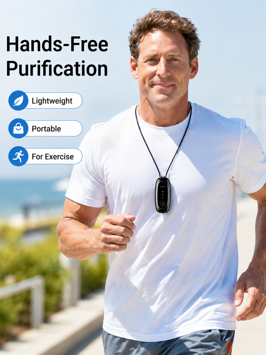 Portable Negative Ion Air Purifier — Cleaner Air Anywhere You Go