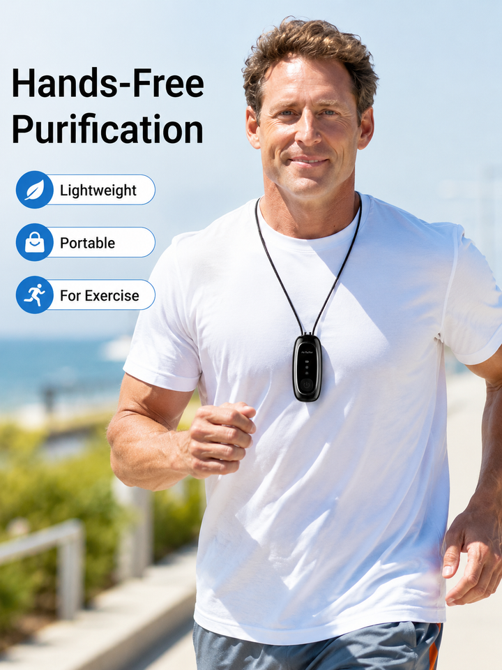 Portable Negative Ion Air Purifier — Cleaner Air Anywhere You Go