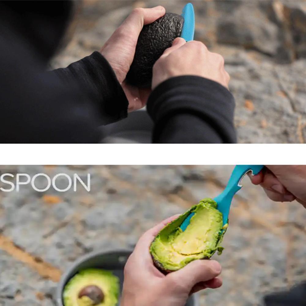Ultralight Camping Spork: Spoon, Fork & Knife in One