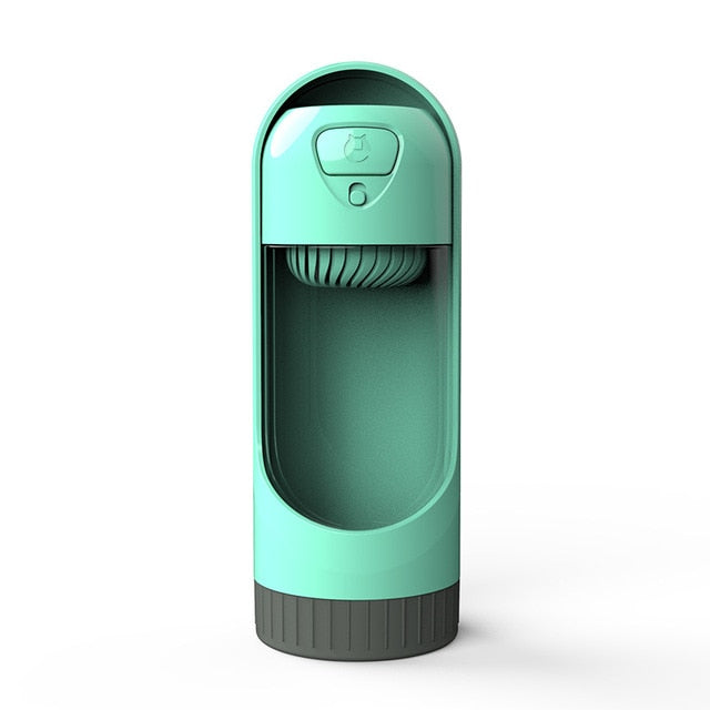 Portable Dog Water Bottle for One-Handed Hydration