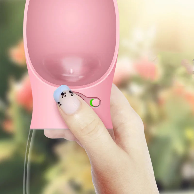 Portable Pet Water Bottle for Mess-Free Walks