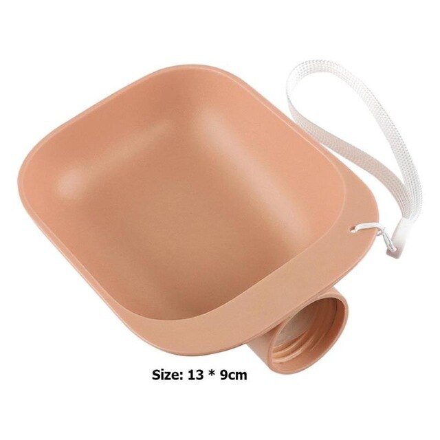 Portable Pet Water Bottle Bowl for Fresh Water Anywhere