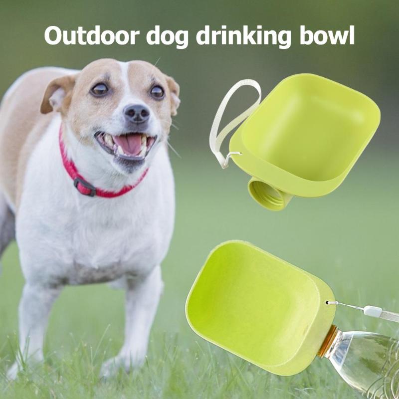 Portable Pet Water Bottle Bowl for Fresh Water Anywhere