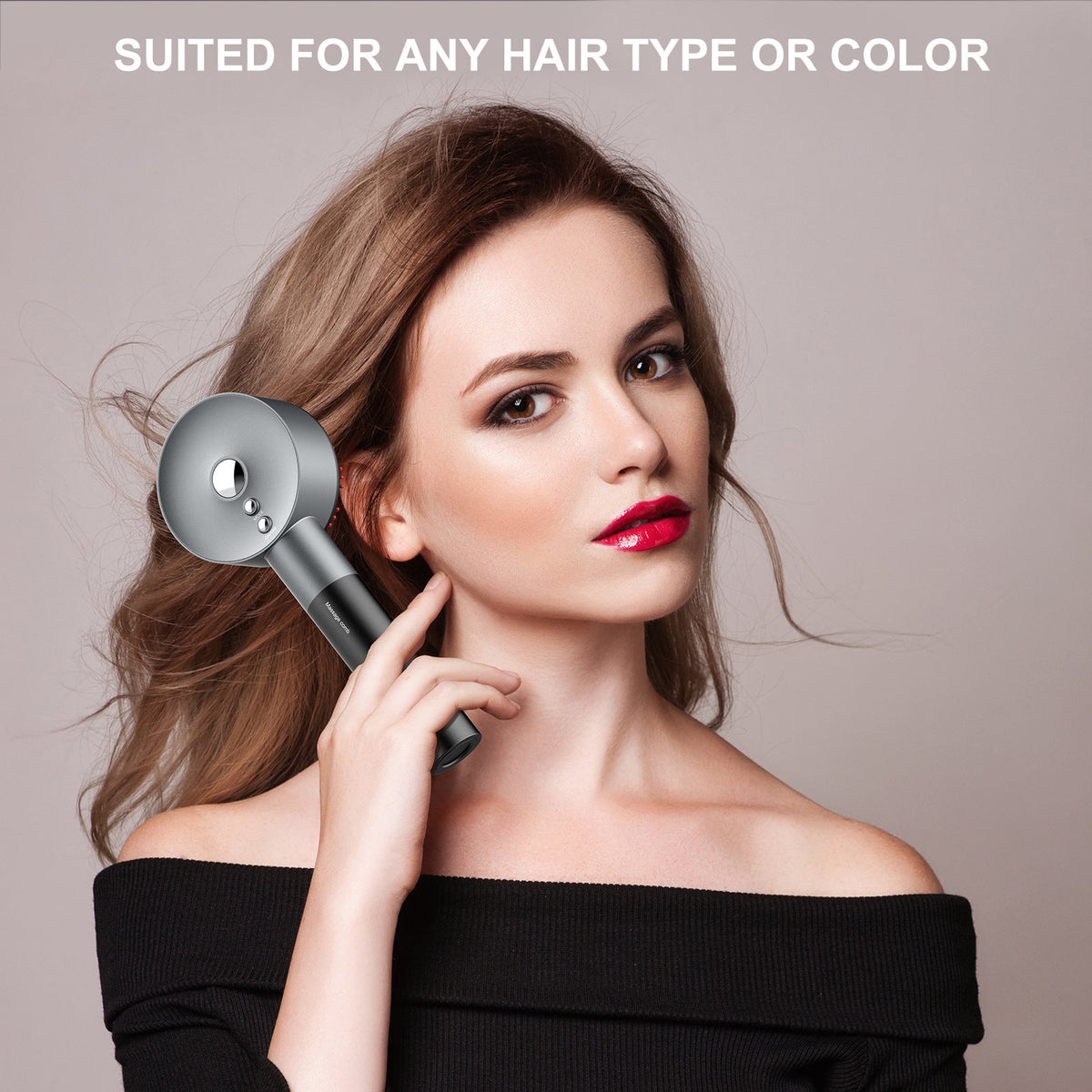 Red Light Hair Growth Brush for Scalp Massage at Home