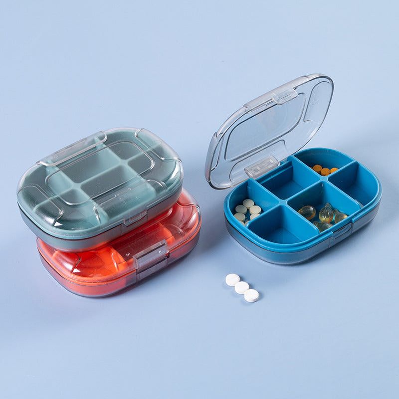 7-Day Pill Organizer for Travel, Sealed & Sorted